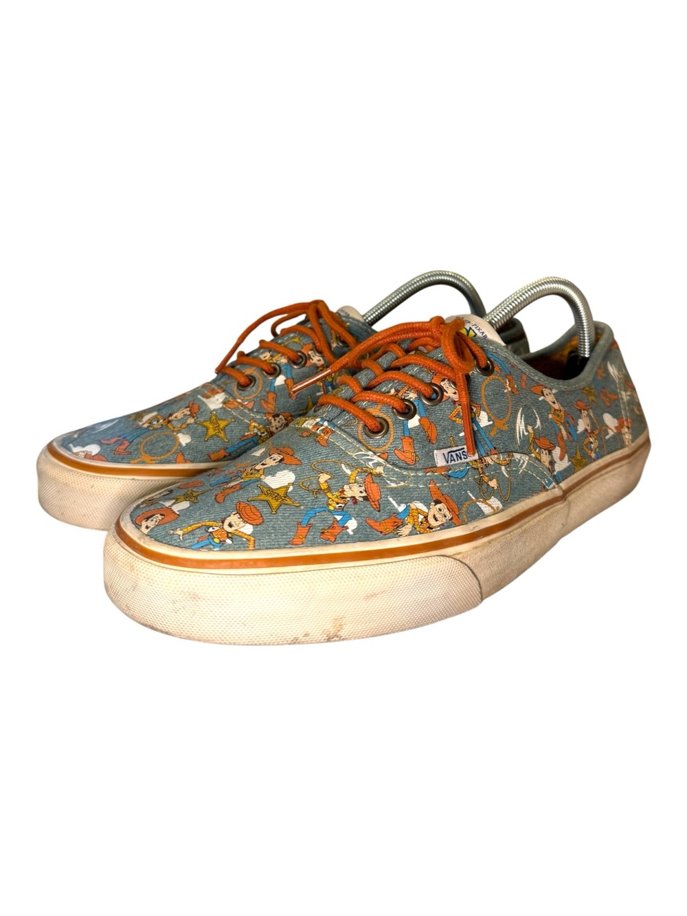 Disney Pixar Toy Story Vans Shoes Woody/Andy Men’s Sz 10.5